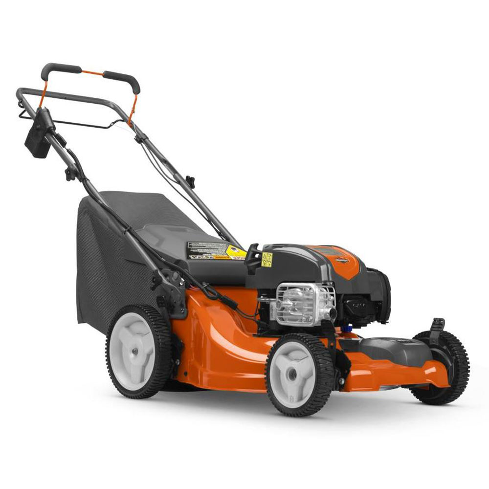 Petrol lawnmower push online button start